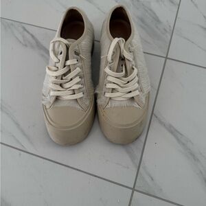 Marni Beige Casual Sneakers